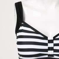 PJTEWAWE Plivanje set bikini Split Digitalni kupaći kostimi veličine Print bikini remen Podesivi kupanje