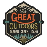 Garden Creek Idaho Veliki magnet za frižider na otvorenom