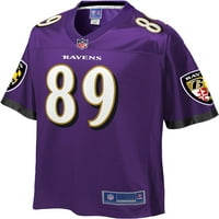 NFL_ PRO Line Muška Mark Andrews Purple Baltimore Ravens_ Team Player Jersey