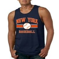 Wild Bobby Grad New York Baseball Fantasy Fan Sports Muška tenka, mornarice, srednja