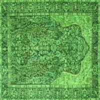 Ahgly Company Zatvoreni pravokutnik Perzijski zeleni tradicionalni prostirci područja, 7 '10'