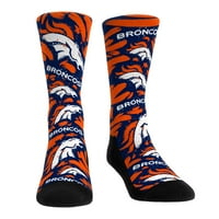 Unise Rock Em Socks Denver Broncos Alover Logo & Boja čarape za posade