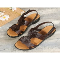 Sanviglor Lady Cipele debela potplatna platforma Sandal gležnja nakloni sandale Sandale za odmor izdržljive