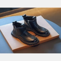Gomelly Girls Boys Bootie elastične čizme za gležnjeve bočni zippper chelsea boot udobne čizme Školska