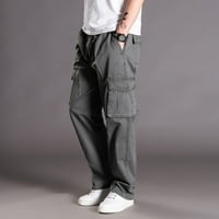 Muški duksevi, muške casual modne labave plus veličine na otvorenom sportske pantalone duge hlače
