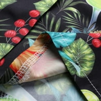 Polo majice za muške proljeće ljeto havaii tiskani odštampani ovratnik casual labavo bluza s kratkim
