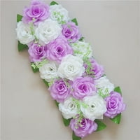 Deyuer simulacijski cvijet bez zalijevanja tkanina umjetnost DIY vjenčani umjetni ružini cvjetni ukras za crtanje kućnog dekora, h