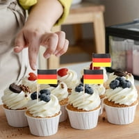 Torta ukrašavanje njemačke zastave zastava za zastavu za zastavu za zastavu Torta ukrasi svjetske zemlje