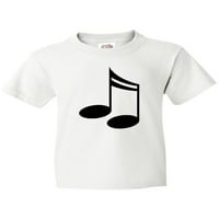 Inktastične muzičke note za mladunsku mladunsku majicu