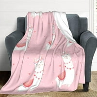 Nosbei Hohey Bee Golden Backet tkanine Flannel Fleece prekrivači toplo i ugodno baca za zimsku posteljinu