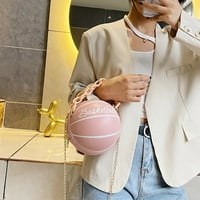Personalizirana okrugla lopta ženska torba lanac košarkaška torba Sve utakmica Satchel mala torba