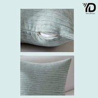 Bacite jastuk na poklopcu obloga duguljastih pravokutnika ukrasni navlake za jastuk za akcent za kauč