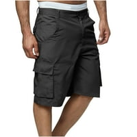 CLLIOS muške kratke hlače opuštene fit multi džepove Hraštači radne vojne kratke hlače Ljetni biciklistički