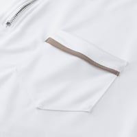 Muški povremeni patentni zatvarač za zatvaranje bluza s kratkim rukavima majica Raglan