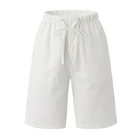 Hanas muške hlače muškarci Ljetni modni casual čvrste osnovne labave kratke hlače za brzo sušenje Hlače