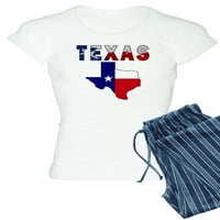 Cafepress - karta zastava s Texas - ženska svjetlo pidžama