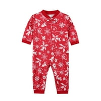 Dječja porodična jammies Uklapanje odmorskim organskim pamukom Pajamas Božićne pidžame za obiteljski