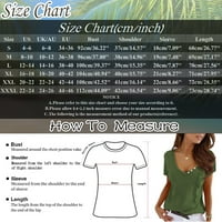 Majica kratkih rukava za žensku majicu plus v izrez Pleased ljetne majice Ležerne prilike tiskane majice