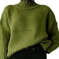 Beiwei dame pulover kornjača kortle pulone pulone bolovni skakač na vrhu ugodne pletene džempere rade