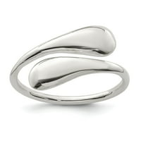 Bijeli sterling srebrni prsten moda