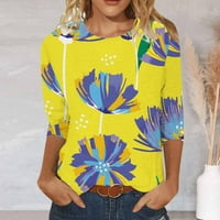 Košulje za žene Ljeto Ležerne prilike, Srednja dugih rukava od tiskane majice