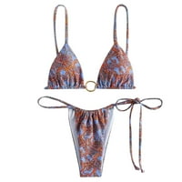 Shpwfbe kupaći kostim žena bandeau zavoj bikini set push-up brazilski kupaći kostimi za plažu pokloni