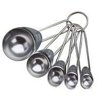 Wozhidaose Kuhinjski uređaji od nehrđajući kašika za mjerenje kuhanja za kuhanje posuđe čelične čaše kuhinjskih i barskih garnitura za večeru