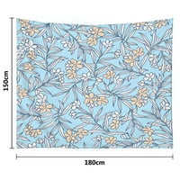 Jedinstvena cvjetna tapiserija visokokvalitetne tapiserije za žive trpezarije uređenje soba za ljubitelje