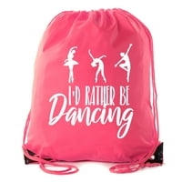 Plesne vrećice, baletske ruksake za djevojčice, plesni crteži Cinch ruksake