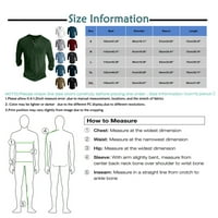 Modne marke Muške košulje dugih rukava Ležerne grafički pulover Henley opušteno fit pulover Novi dolazak