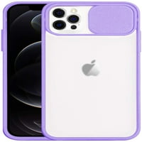 iPhone Pro MA Case sa poklopcem kamere, tvrdom leđa i mekom bočnom, zaštitnom i tankom fit, futrola