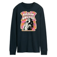 Janis Joplin - stil postera - muške majice dugih rukava
