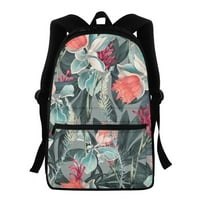 Nyznia cvjetni ruksak za ispisu za studente školske torbe s podesivim pokrivačem na ramenu