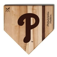 Baseball BBQ Philadelphia Phillies 12 '' 12 '' ploča za rezanje ploča