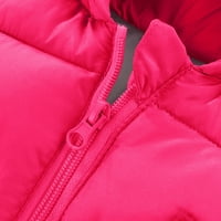 B91XZ Zimski kaputi za dječake Djevojke Zimska topla jakna Outerwear Pismovi uši kaputi kaputi