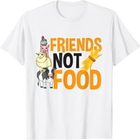 Prijatelji nisu hrana - Životinja ljubav Veganska vegetarijanska majica