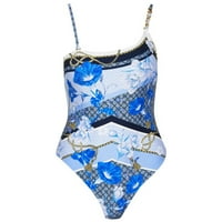 Giligiliso Clearance Ljeto Ženski kupaći kupaći kostimi One Nedostaje modni print Cisterna Vrh Jednodijelni