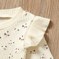 Century Newborn Baby Girl Sounces Odjeća za djecu Dječji dugi dugi rukavi Duge dugih hlača TrackSit