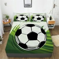 Nogometna posteljina kućni dekoracija posteljina sportski prekrivač Fudbal prekrivača 3D posteljina