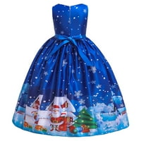 Aufmer Clearence Elegantne zabavne haljine za žene Novogodišnje djevojke Božićne princeze duge evropske