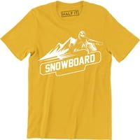 Snowboard Zimski odmor za odmor Freestyle iz muške majice