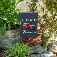 Ford Bronco 'ilustrirana zastava vrtnog dvorišta