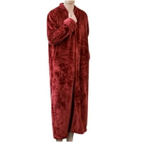 Žene pidžame setovi žene pidžame setovi jesen i zimski flanel debeli patentni patentni patentni patentni