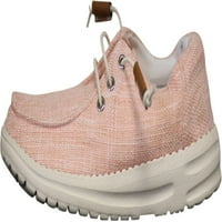 Djevojke žensko dijete na loafer platnene cipele za čipke veličine 11