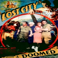 Izgubljeni grad Josef Stickard 'Episode 4: DooMed' 1935. Movie Poster Masterprint
