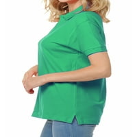 Košulje od polorenih kola Basiclo Polo za žene pamučne kratke rukave Golf polo majice za žene i
