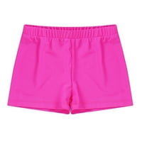 Renvena Girls Brzo suha boardshort Swim Shorts UPF50 + Trčevi kratke hlače Ljetna aktivna kupaća trupa i vruća ružičasta 10