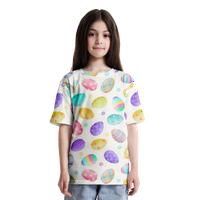 Ljetna ženska majica 3D zečji tisak TEE Uskrsni vrhovi, odrasli # 08