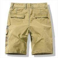 Zkozptok Teretne kratke hlače za muškarce plus veličine Ljetne kratke hlače Multi-džepovi opuštene kratke