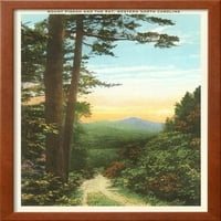 Mt Pisgah, Zapadna Sjeverna Karolina, uokvirena umjetnost Print Wall Art Prodano od Art.com
